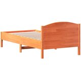  Okvir kreveta bez madraca voštano smeđi 90 x 190 cm od borovine | shoptok.hr