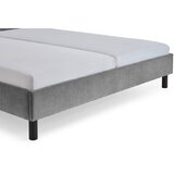 Meise Möbel Siva oblazinjena zakonska postelja brez letvenega dna 180x200 cm Joker – | Shoptok.si