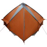  Teepee šator za 10 osoba Siva i narančasta 567 x 470 x 242 cm | Eponuda.com