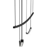 Eglo 902166 -led prigušiva luster na sajli villeggi LED/22W/230V 2700/4000/6500K crna | Eponuda.com