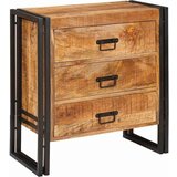 vidaXL Ormarić / Komoda Smeđa 66 x 33 x 70 cm masivno drvo manga | shoptok.hr