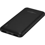 PB212 powerbank (rezervni akumulatorji) 10000 mAh Smart IC LiPo Micro USB\, USB-C®\, USB črna prikaz stanja, (20432782)