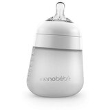 NANOBEBE silikonska bočica Flexy 270ml - Bijela white 1012110 | shoptok.hr