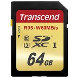 Transcend ULTIMATE 64GB MicroSDXC kartica UHS1 95/60 MB/s Class10 4K | Eponuda.ba
