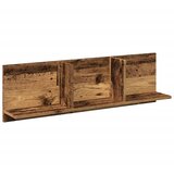  Zidni ormarić boja starog drva 100x16,5x30 cm konstruirano drvo | shoptok.hr