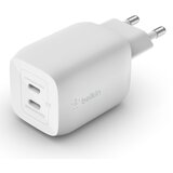 Belkin BOOST Charger 2xUSB-C 65W Charg.PD 3.0 PPS wt. WCH013vfWH | shoptok.hr