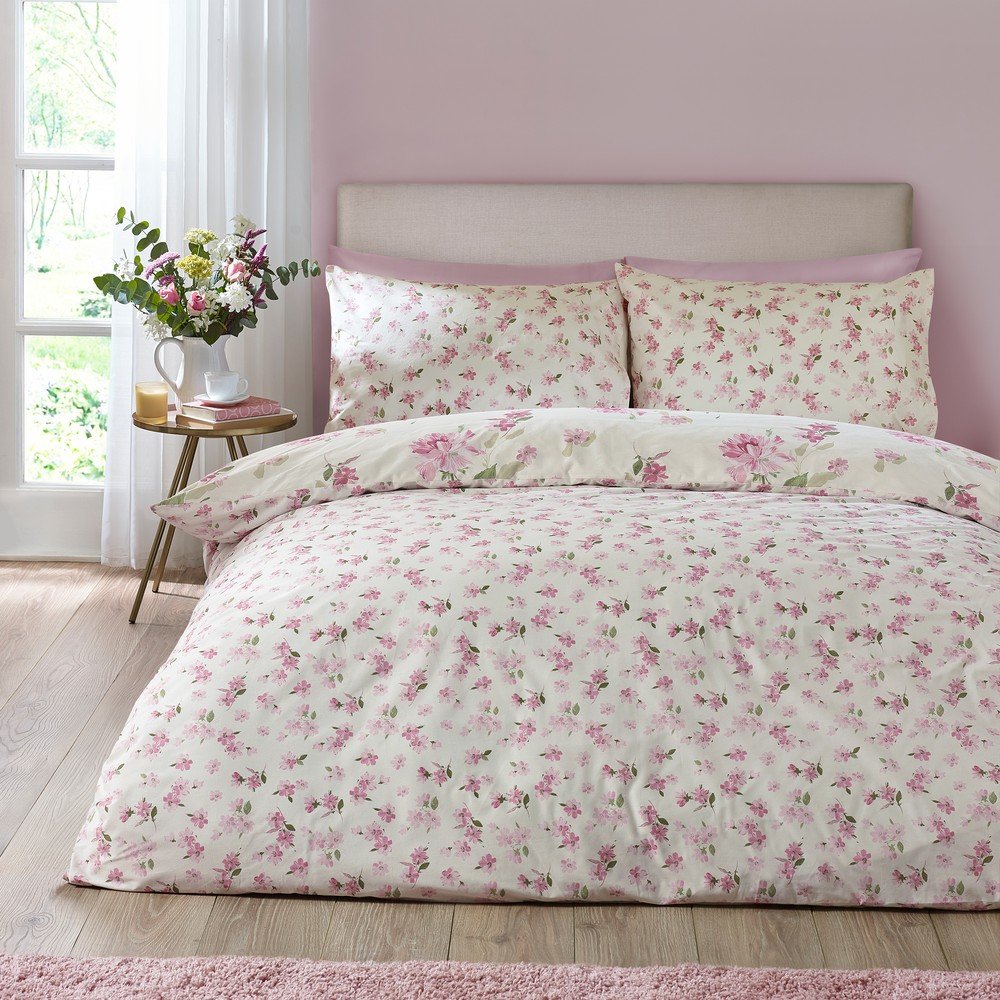 Catherine Lansfield Posteljina za krevet za jednu osobu 135x200 cm Avebury Floral – | shoptok.hr
