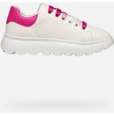 Geox White Girls Puffypop Sneakers - Girls | Shoptok.si