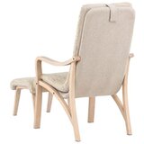 Venture Home lounge fotelja s tabureom Fårö, smeđa | shoptok.hr