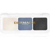 Dermacol Compact Trio paleta senčil za oči odtenek 2 Starry Night 4.2 g Cene