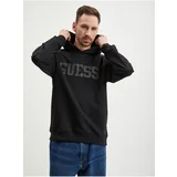 Guess Black Mens Hoodie Beau - Men