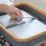InnovaGoods Prijenosni radni stol Larage / Stol za laptop sa spremnikom | shoptok.hr