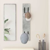  Vješalica za kapute na zidu Betonski sivi 20 x 1,5 x 100 cm | shoptok.hr