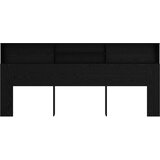  Glava kreveta s ormarićem Zidne Crni hrast 220 x 19 x 101,5 cm | Eponuda.ba