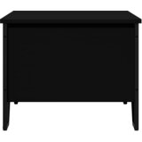  Stolić za kavu crni 100 x 51 x 40 cm od konstruiranog drva | Shoptok.si