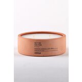 Conceptum Hypnose Betonska sveća Set Me On Fıre Flat, Miris jabuka-cimet, 12 cm, Parafin i soja, Roze Cene
