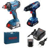 Bosch set strojeva GDX 180LI + GSR 180LI (18 V, 2 baterije, 1,5 Ah) + BAUHAUS jamstvo 5 godina na uređaje na električni ili motorni pogon Cijene
