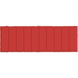  Jastuk za ležaljku crveni 186x58x4 cm od tkanine Oxford | Eponuda.ba