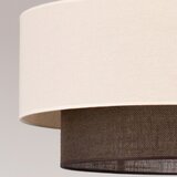  Brilagi - LED luster na sajli BOHO STYLE 3xE27/15W/230V prečnik 60 cm krem/braon | Eponuda.com