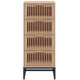 vidaXL Visoka omara 40x30x95 cm inženirski les | Shoptok.si
