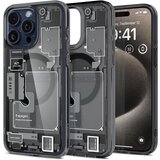 Spigen Ovitek Ultra Hybrid Mag z MagSafe za iPhone 15 Pro Max, sivo-črn, (21521891) | Shoptok.si