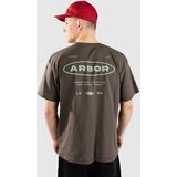 Arbor Craft T-shirt faded black Cene