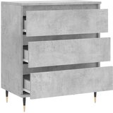  Komoda siva boja betona 60x35x70 cm od konstruiranog drva | shoptok.hr