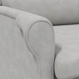  Svjetlosiva fotelja Svjetlosiva Tkanina Standard Ergonomska | shoptok.hr