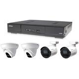 Avtech Komplet kamer 1x DVR DGD1005AV, 2x 2MPX Dome kamera DGC1004XFT in 2x 2MPX Bullet kamera DGC1105YFT + 2x napajalnik! Cene