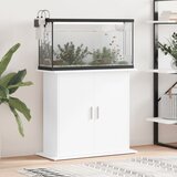  Stalak za akvarij bijeli 81 x 36 x 73 cm od konstruiranog drva Cene