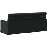 SOFA za 3 osobe Crna 190 x 81 x 82 cm Baršun | shoptok.hr