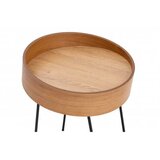 Hanah home Klub sto Ilo 40x60​​x40cm Bež-Smeđa | Eponuda.ba