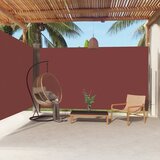 vidaXL Uvlačiva bočna tenda smeđa 220 x 600 cm Cijene
