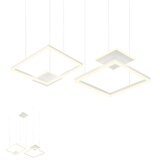  Redo 01-2614 - LED prigušiva luster na sajli SIGUA LED/137W/230V CRI 90 bela | Eponuda.com