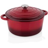  LONAC S POKLOPCEM 24CM GUS CRVENI 3540240 | Eponuda.ba