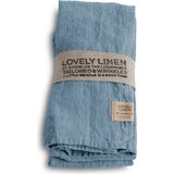 Lovely Linen Namizni tekač - Dusty Blue Cene