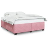 vidaXL Posteljni okvir roza 180x200 cm žamet, (21306887) | Shoptok.si