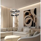  LED luster na sajli AREZIA LED/62W/230V crna | Eponuda.com