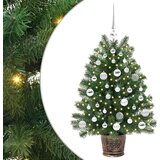 vidaXL Umestno božično drevo med 150 LED Zelena 90 cm PE in PVC | Shoptok.si