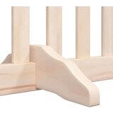 vidaXL Ograda za pse z vrati zložljiva 12 panelov 960 cm topolovina | Shoptok.si