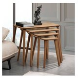 Hanah home Set od 4 stočića Luci Hrast | Eponuda.com