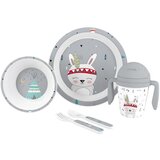 Interbaby set za jelo Indian - grey Cijene