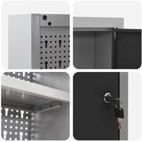  Set ormara za alate 4 pcs Crna Čelik s prahom premazan | shoptok.hr