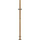  Vrtna vrata 100x125 cm Corten čelik dizajn od bambusa | shoptok.hr