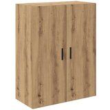 vidaXL Visok predalnik s predalom Umetni hrast 69,5 x 34 x 180 cm | Shoptok.si