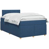  Boxspring krevet s madracem Plava 120 x 200 cm Tkanina | shoptok.hr