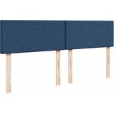  Krevet s oprugama i madracem plavi 200 x 200 cm od tkanine | shoptok.hr