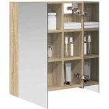  Kopalniška ogledalna omara Sonoma hrast 60 x 14,5 x 70 cm, (5000233127) | Shoptok.si