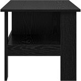  Klubska miza Črna Orehovina 90 x 50 x 45 cm Konstruiran les, (5000120429) | Shoptok.si