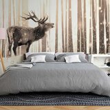  Tapeta - Deer in the Snow (Sepia) 100x70 Cijene